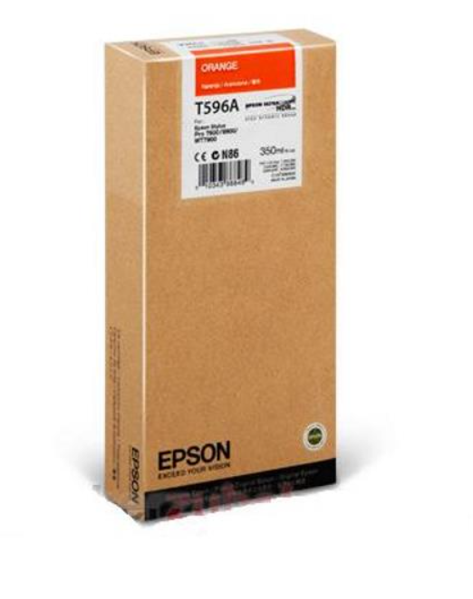 Epson rašalo kasetė Oranžinis T596A00 UltraChrome HDR 350 ml