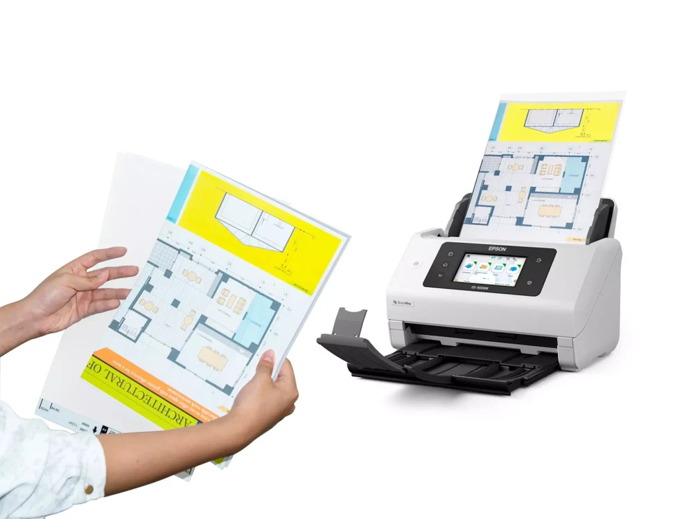 Skeneris Epson tinklo verslo skaitytuvas | Darbo jėgos DS-900WN | Spalva | Bevielis
