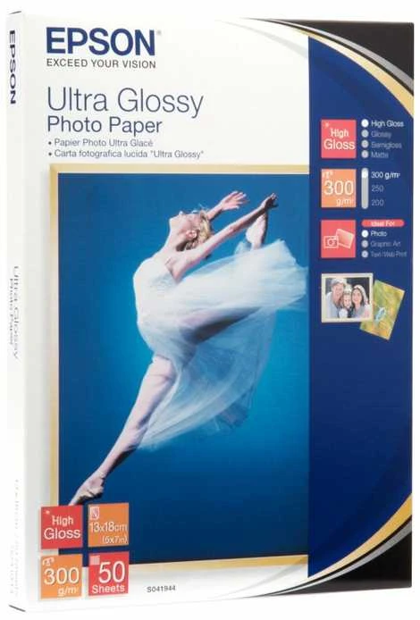 Fotopopierius Epson Ultra Glossy 13x18