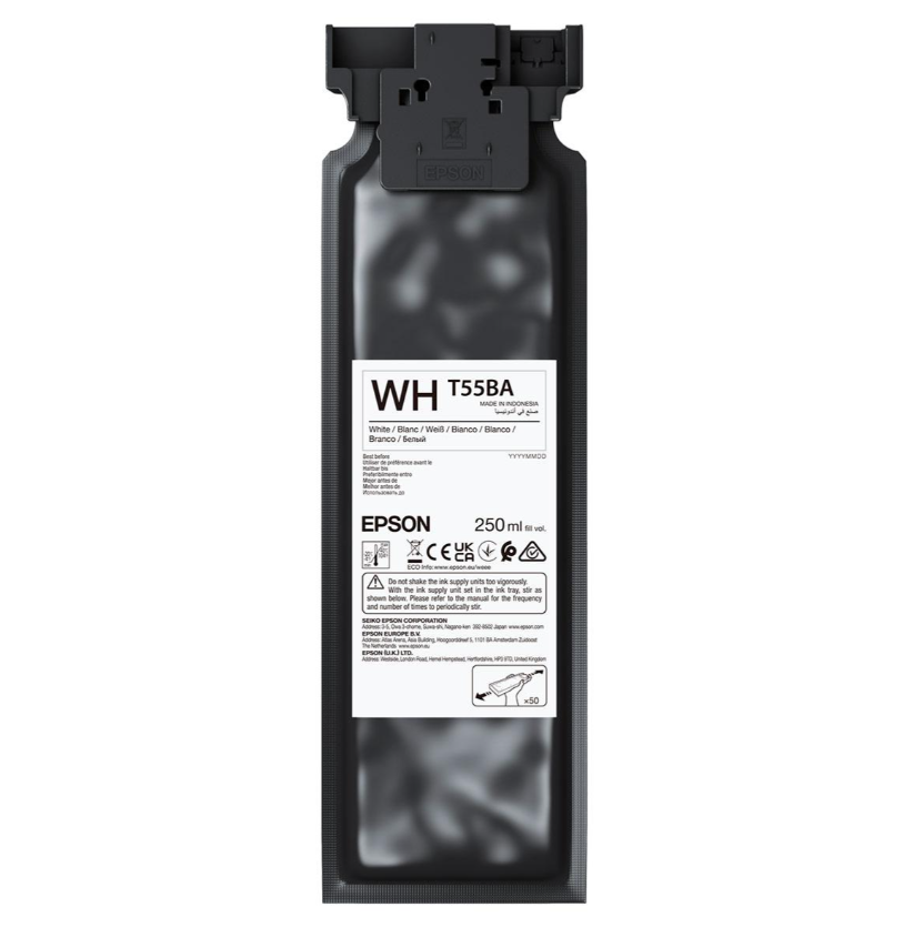 Epson UltraChrome DG2 T55BA00 (250ml) | Ink cartridge | Baltas
