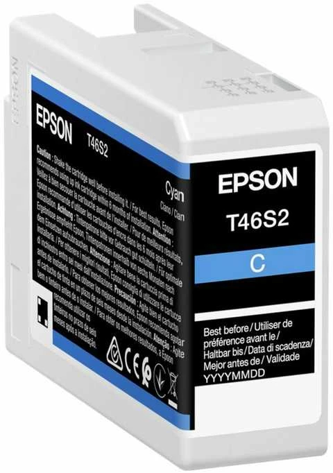 EPSON Singlepack Cyan T46S2 UltraChrome Pro 10 rašalas, 26 ml