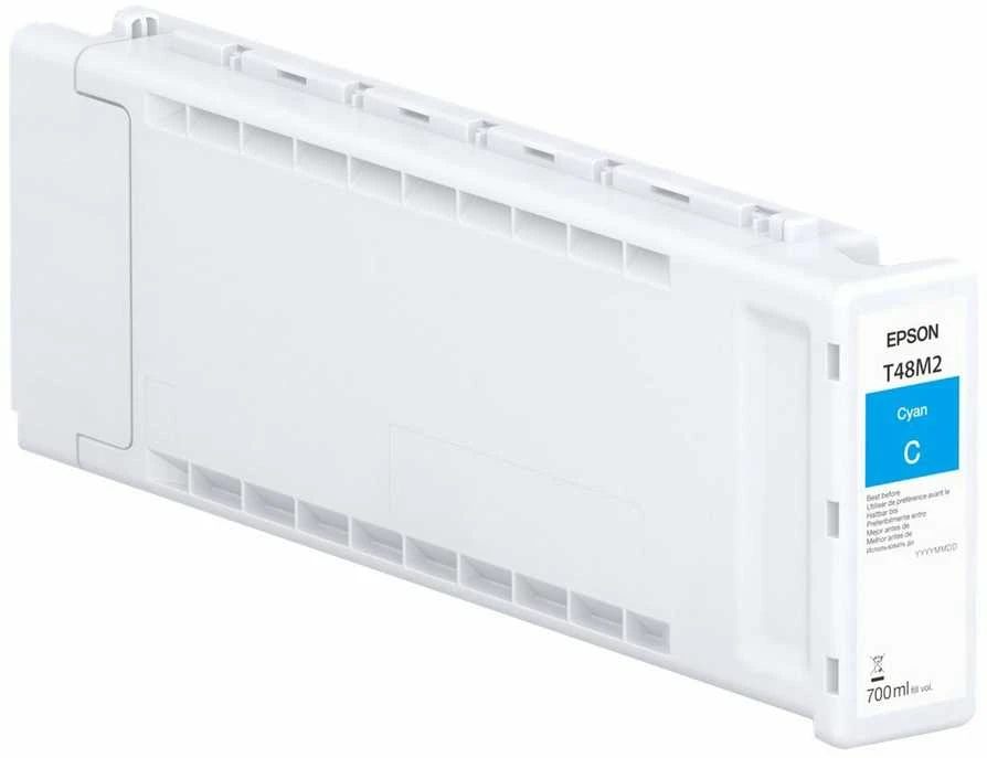 „Epson UltraChrome Pro 6“ rašalo kasetė | T48M2 700 ml | Rašalo kasetė | Žydra