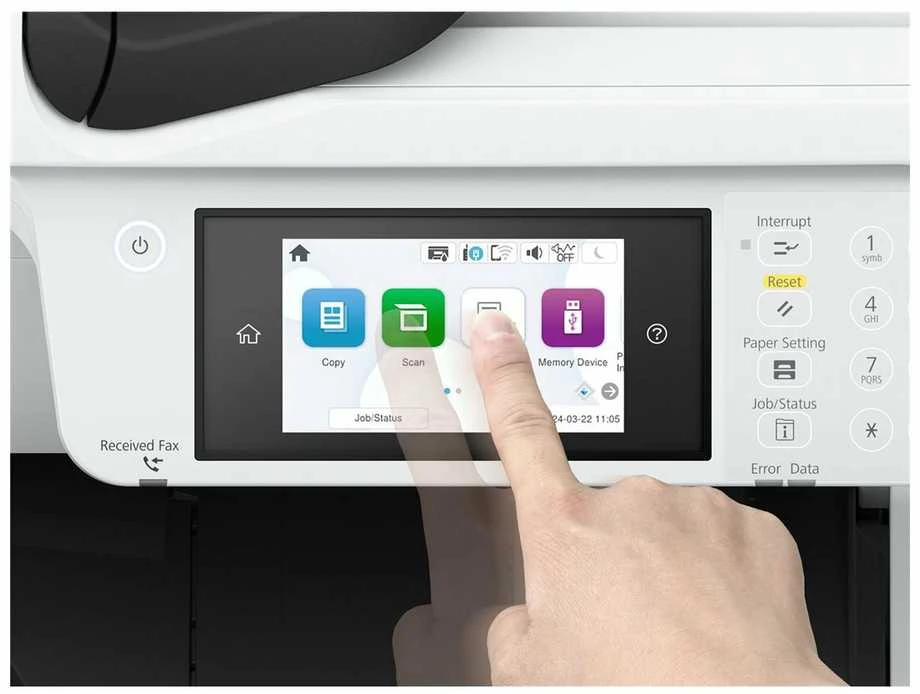 Epson WorkForce Pro EM-C8100RDWF Spausdintuvas rašalinis Spalvotas MFP A3 25 ppm USB Wi-Fi Tinklinis LAN