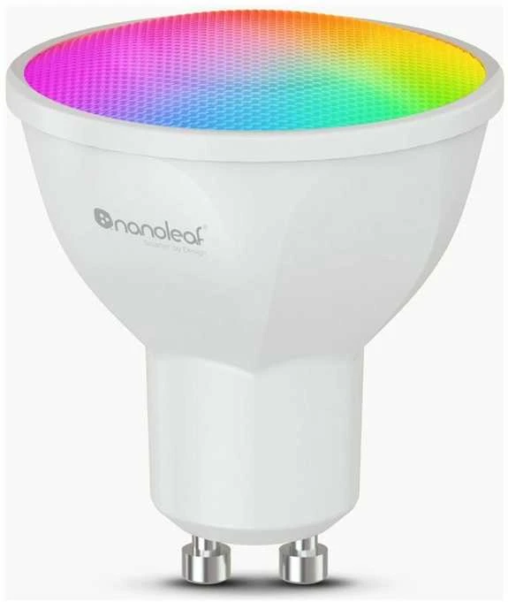 Nanoleaf Essentials Smart GU10 Bulb Matter 5W 400Lm RGBCW | GU10 | 5 W | RGBCW | Bluetooth, siūlai