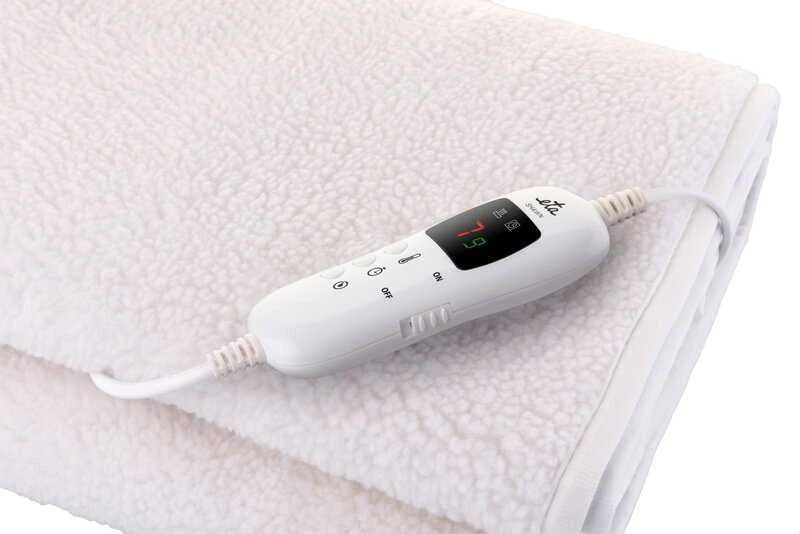 ETA | Elektrine šildoma antklodė | 532590000 | Šildymo lygių skaičius 9 | Asmenų skaičius 1 | Skalbiamas | Nuotolinio valdymo pultas | Vilna ir poliesteris | 60 W | rusvai gelsvas