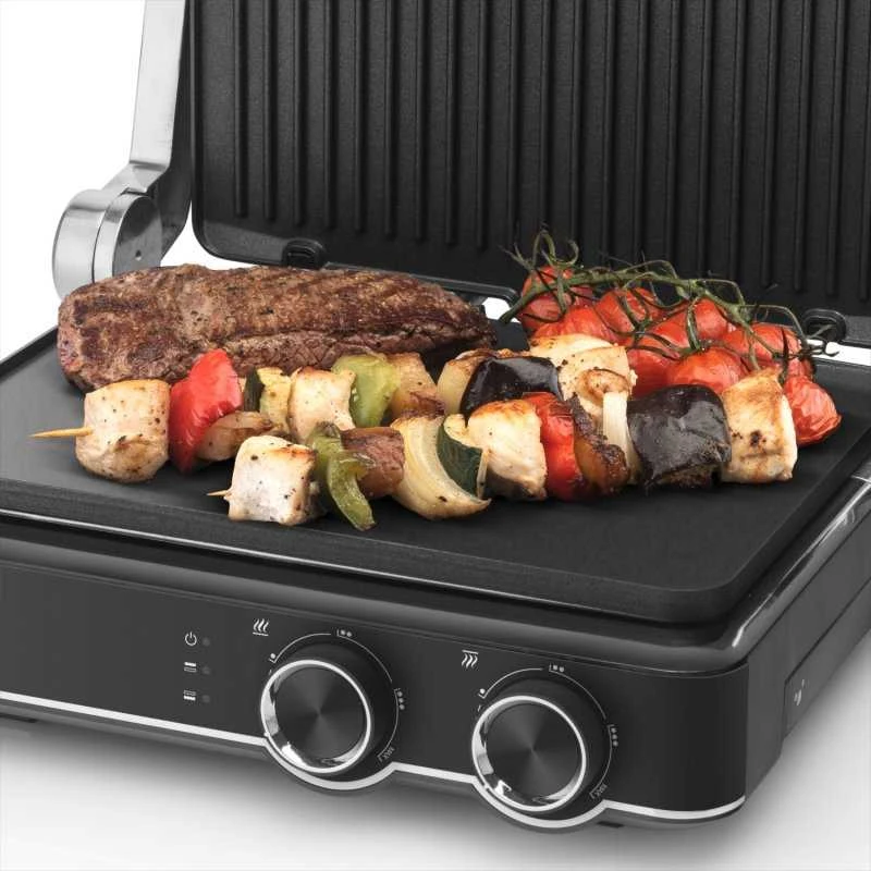Virtuvinės svarstyklės ETA ETA515690000 GrilChef | Stalas | 2000 W | Nerūdijantis plienas