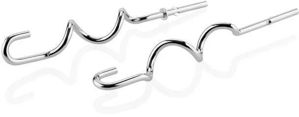 Plakiklis ETA Hand Mixer | ETA105190000 LENTO | Hand Mixer | 550 W | Greičių skaičius 4 | Baltas