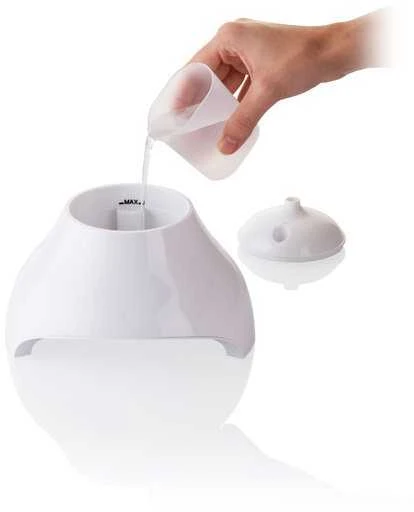 Drėkintuvas ETA | Himalaia Aroma difuzorius | ETA563490000 | Ultragarsinis | Tinka kambariams iki 15 m² | Baltas