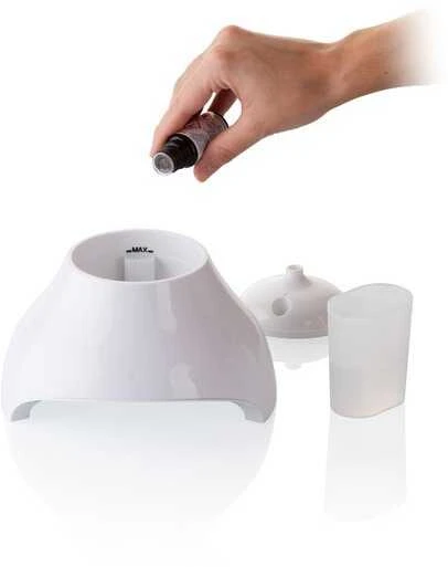 Drėkintuvas ETA | Himalaia Aroma difuzorius | ETA563490000 | Ultragarsinis | Tinka kambariams iki 15 m² | Baltas