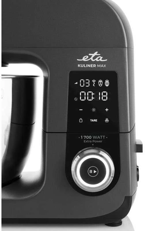 Virtuvinis kombainas ETA Kitchen Machine | ETA203890010 Gratus Kuliner II Max | 1700 W | Greičių skaičius 12 | Bowl capacity 6.7 L | Gray