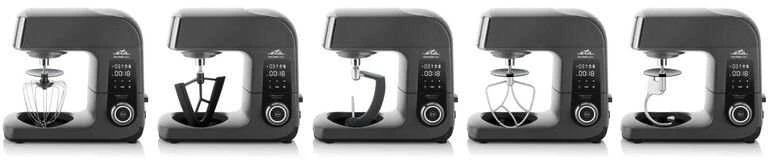 Virtuvinis kombainas ETA Kitchen Machine | ETA203890010 Gratus Kuliner II Max | 1700 W | Greičių skaičius 12 | Bowl capacity 6.7 L | Gray