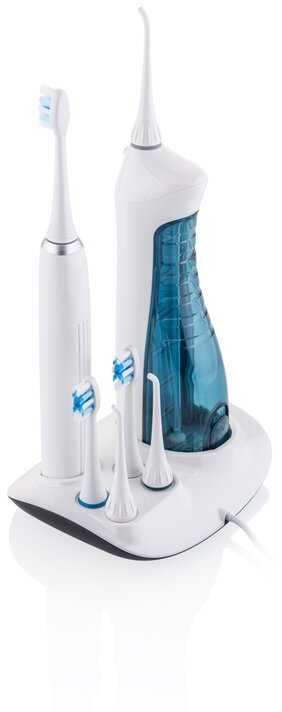ETA | Oral care centre (sonic dantų šepetėlis+oral irrigator) | ETA 2707 90000 | Įkraunamas | Suaugusiems | Šepetėlių skaičius galvutės įeina 3 | Number of teeth brushing modes 3 | Sonic technology | Baltas