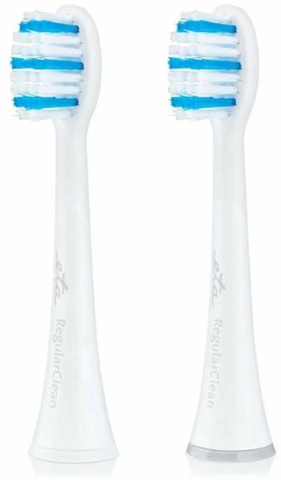 ETA | Dantų šepetėlis replacement | RegularClean ETA070790200 | Heads | Suaugusiems | Šepetėlių skaičius galvutės įeina 2 | Number of teeth brushing modes Does not apply | Baltas