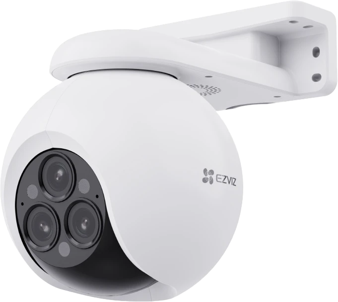 EZVIZ CS-H80f valdoma WIFI lauko kamera, 4MP+4MP+4MP
