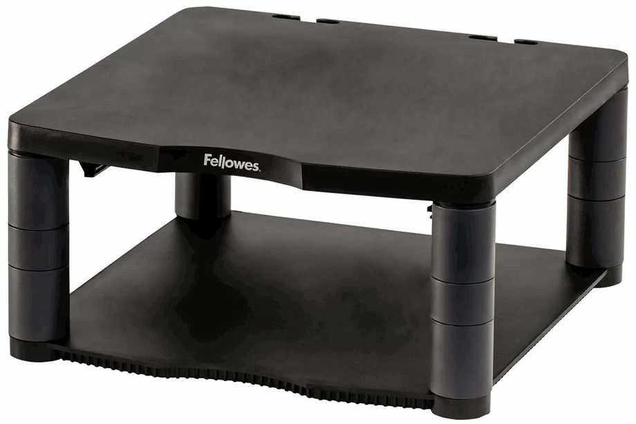 Laikiklis Fellowes Monitoriaus stovas kolegos Premium, Juoda/grafitas