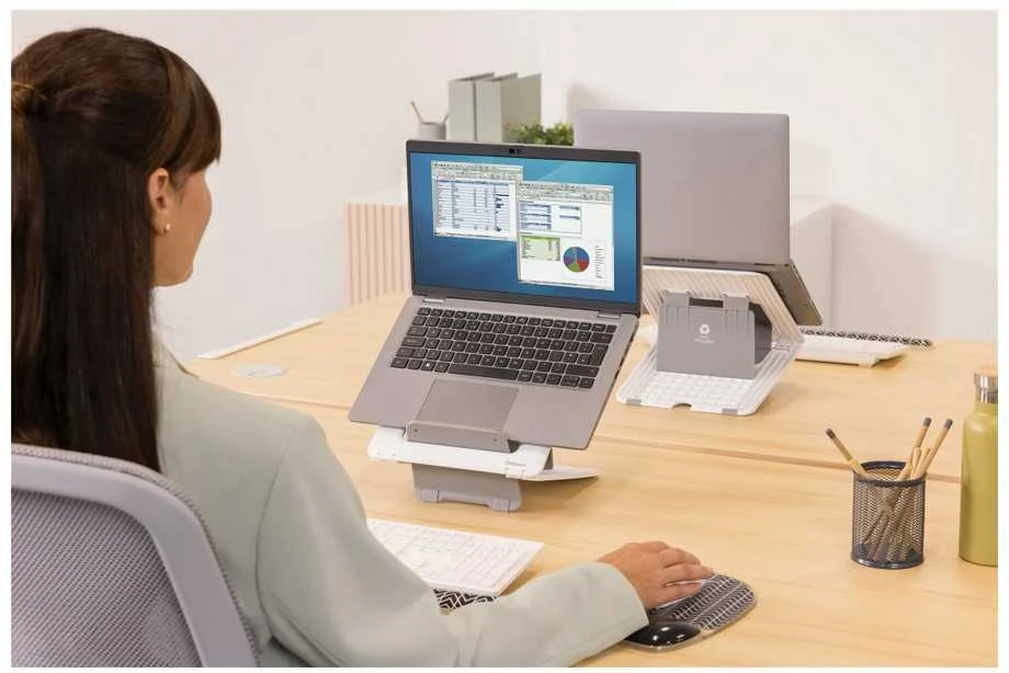 Fellowes | Nešiojamas kompiuteris Stand | Breyta | 235 x 268 x 14 mm | Baltas