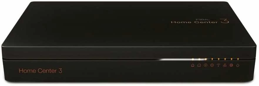Fibaro | Pagrindinis centras 3 | Z-Wave, Nice, ZigBee, Wi-Fi | Juodas