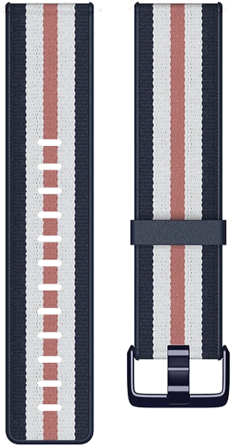 Išmaniojo laikrodžio Fitbit Versa-Lite dirželis, Mėlynos, baltos, rožinės spalvos