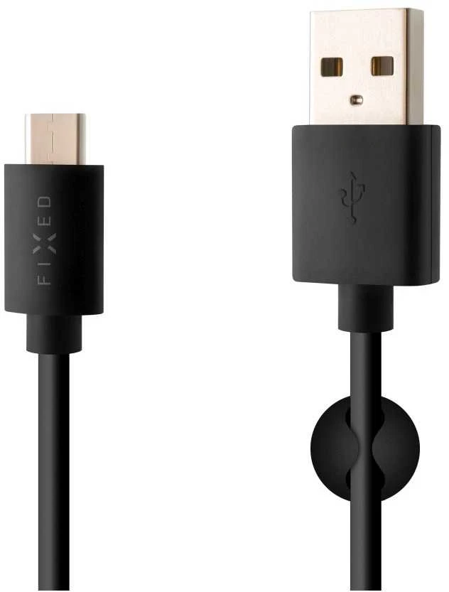 Fixed Ištaisyta | USB/USB-C laidas | Juodas