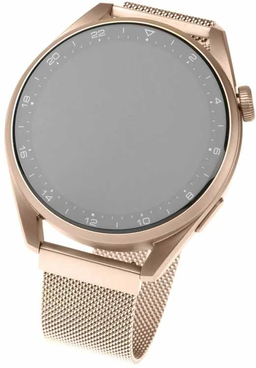 Fixed | Mesh Strap with Quick Release 20mm for Išmanusis laikrodis | Rose auksinis