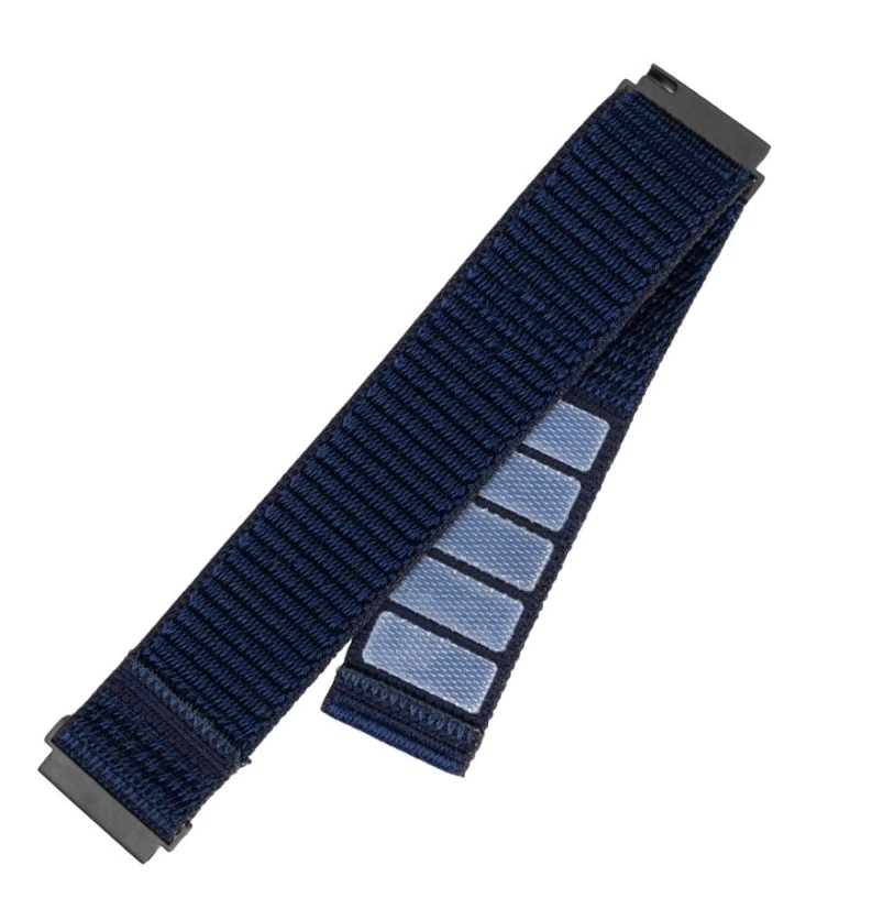 Fixed Fiksuotas | Sportiškas dirželis su greito atsegimo 22mm, skirtas Išmanusis laikrodžiui | 160-210 mm | Tamsiai mėlynas | Nailonas