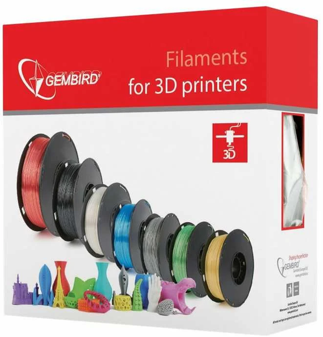 GEMBIRD 3DP-PLA+1.75-02-G siūlas Gembird PLA-plus Žalias 1,75mm 1kg