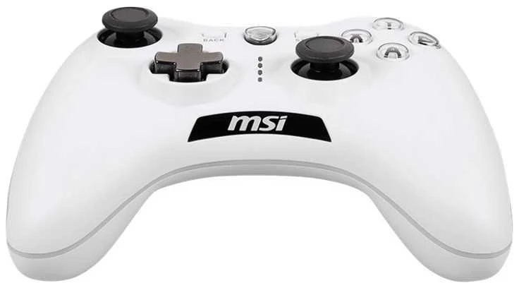 Žaidimų pultelis MSI Force GC20 V2, baltos spalvos