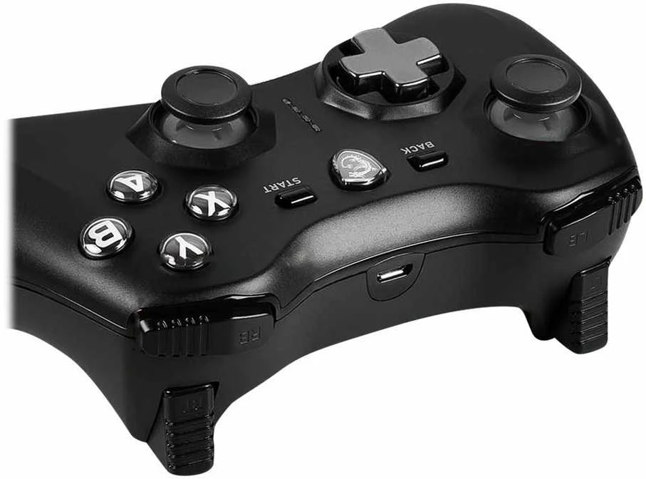 Žaidimų pultelis MSI Force GC20 V2, juodos spalvos
