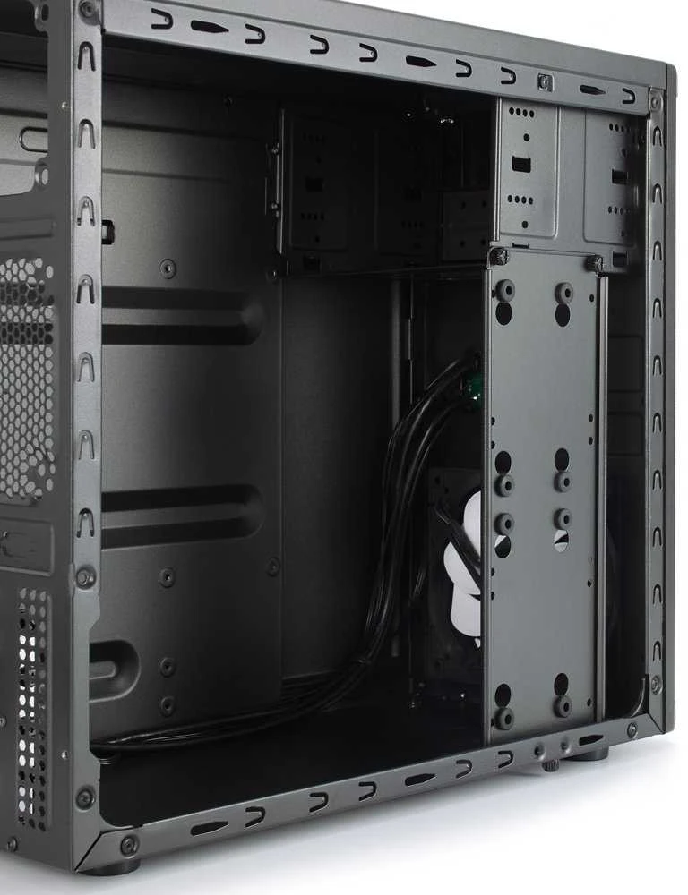 „Fractal Design“ | „CORE 1100“ | Juodas | „Micro ATX“ | ATX maitinimo šaltiniai, iki 185 mm, jei sumontuotas tipinio ilgio optinis įrenginys
