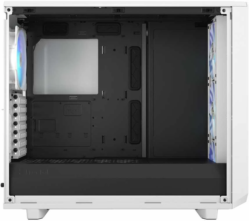 Fractal Design | Meshify 2 RGB TG Clear Tint | Šoninis langas | E-ATX | ATX | Baltas