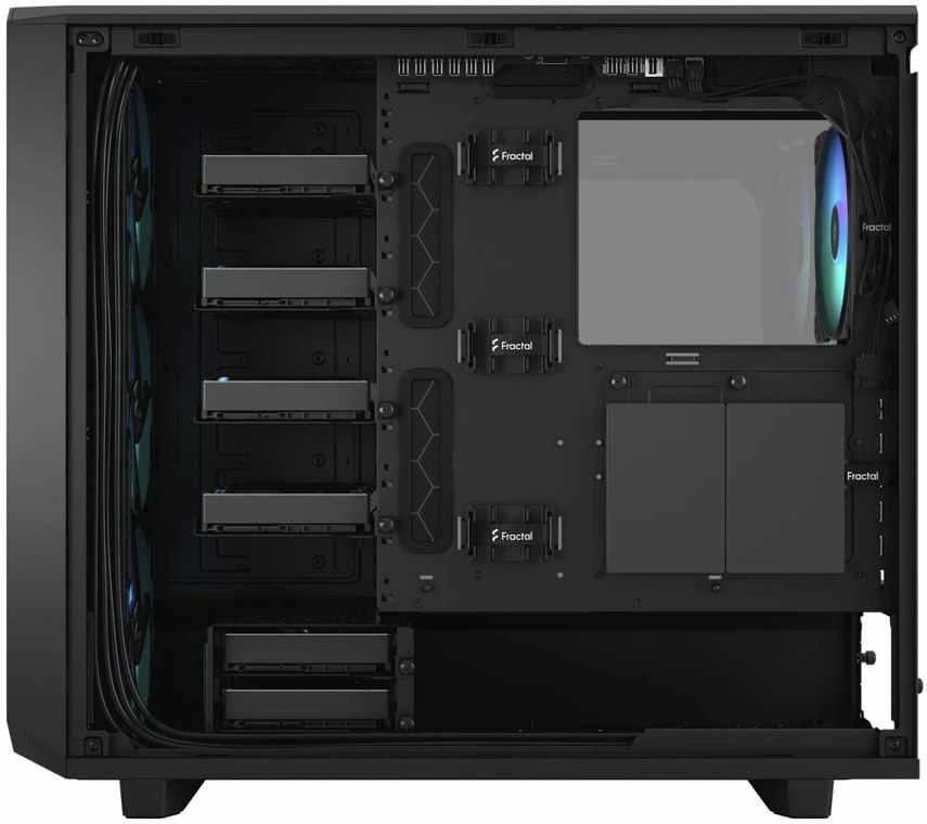 Fractal Design | Meshify 2 RGB TG Clear Tint | Šoninis langas | E-ATX | ATX | Baltas