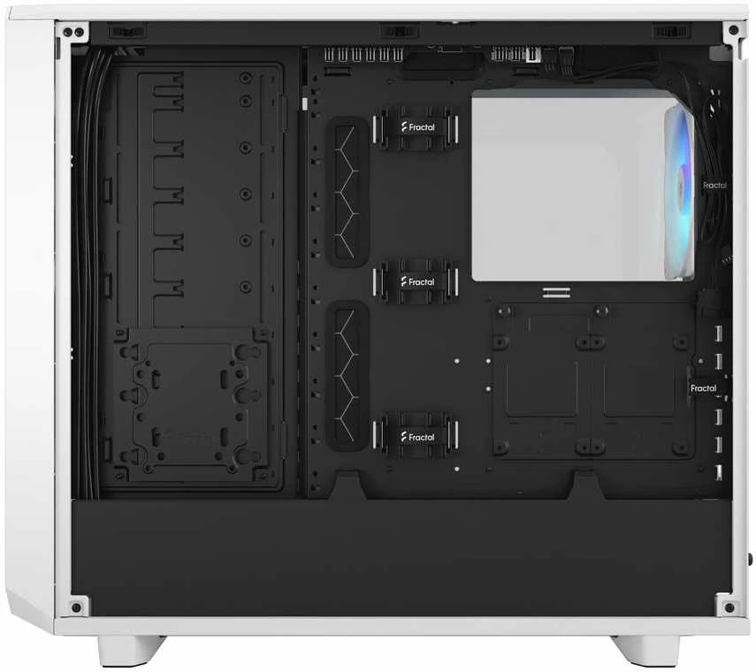 Fractal Design | Meshify 2 RGB TG Clear Tint | Side window | E-ATX | ATX | Baltas