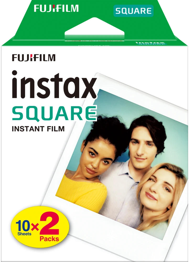 FujiFilm Instax Square Glossy (2x10pl) momentinės fotoplokštelės