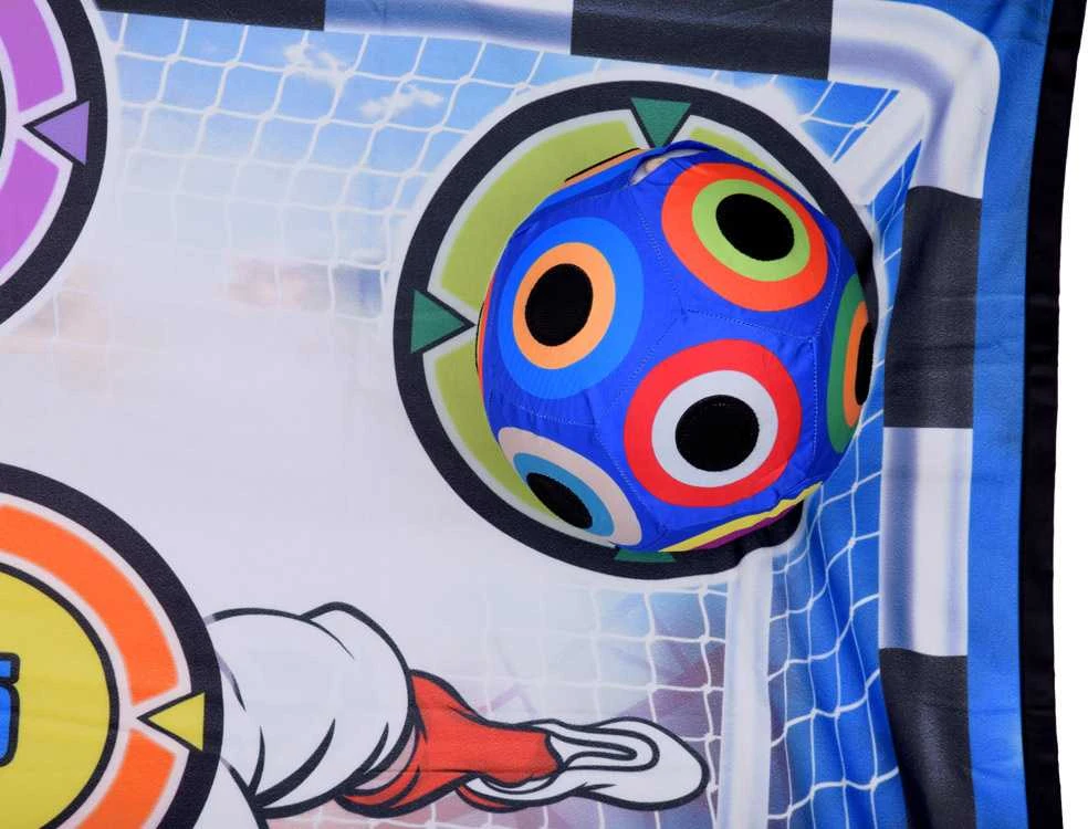 Jokomisiada šaudymo sienos žaidimų rinkinys + šviečiantis futbolo kamuolys ZA5599