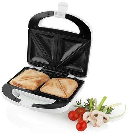 Sumuštinių keptuvas Gallet | Sumuštinių keptuvė | Saumur GALCRO625 | 800 W | Lentelių skaičius 1 | Kepinių skaičius 2 | Baltas