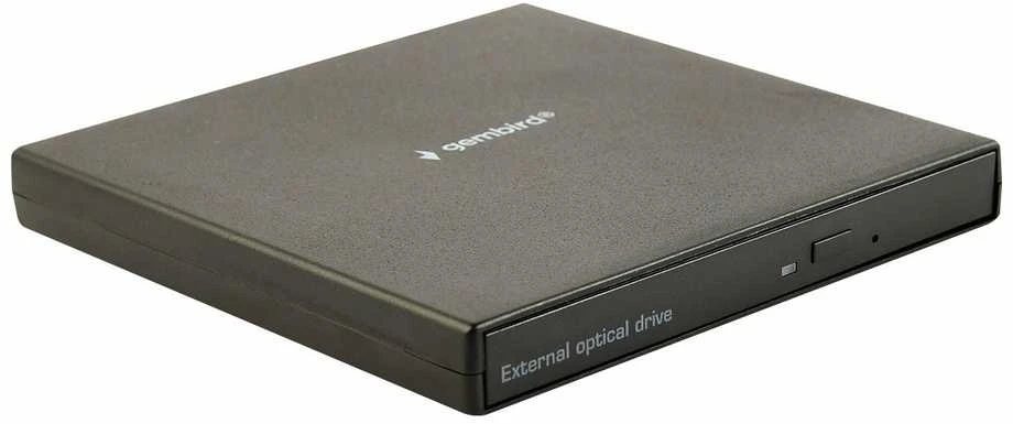GEMBIRD External USB DVD/CD drive USB 2.0 juodas