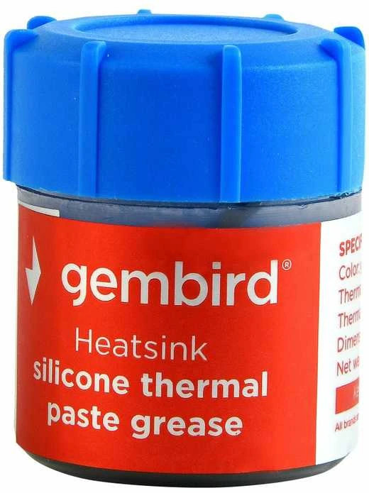 Gembird | Heatsink silicone thermal paste grease, 15 g | TG-G15-02 | Pilkas