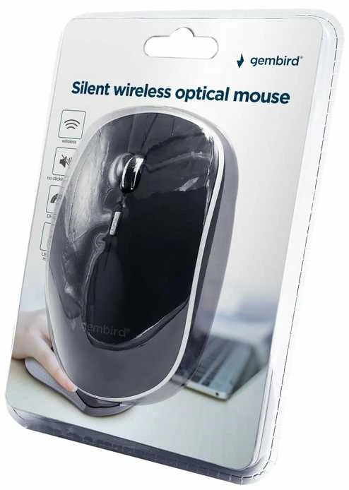 GEMBIRD MUS-6B-02 Optinė LED pelė USB juodas
