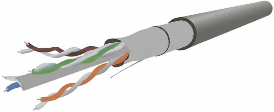 GEMBIRD patchcord kat.6 FTP 2m juodas