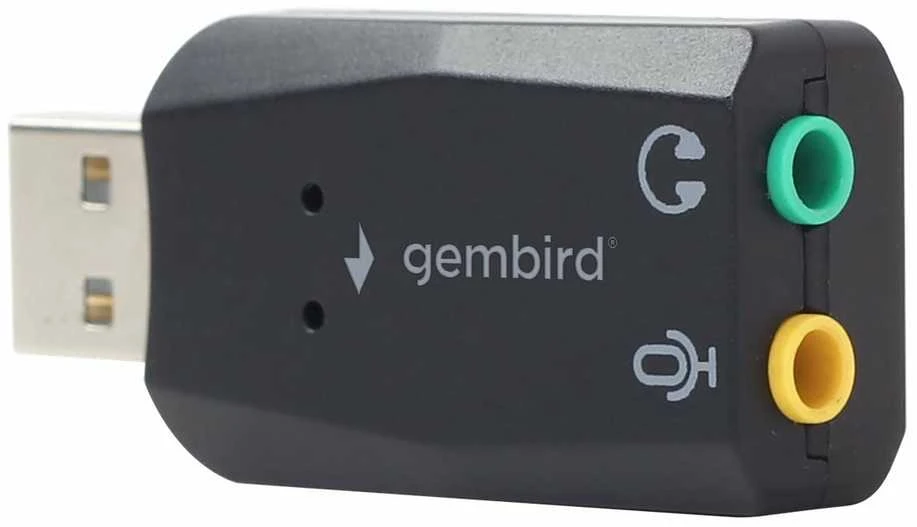 GEMBIRD SC-USB2.0-01 Gembird Premium USB garso plokštė, Virtus Plus