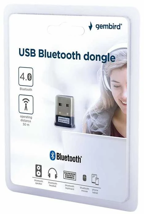 MicroConnect Gembird | USB „Bluetooth“ v. 4.0 adapteris | BTD-MINI5 | USB 2.0