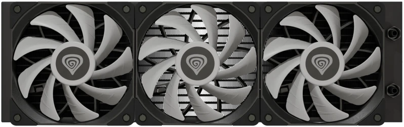 Genesis Hydria 360 ARGB juoda