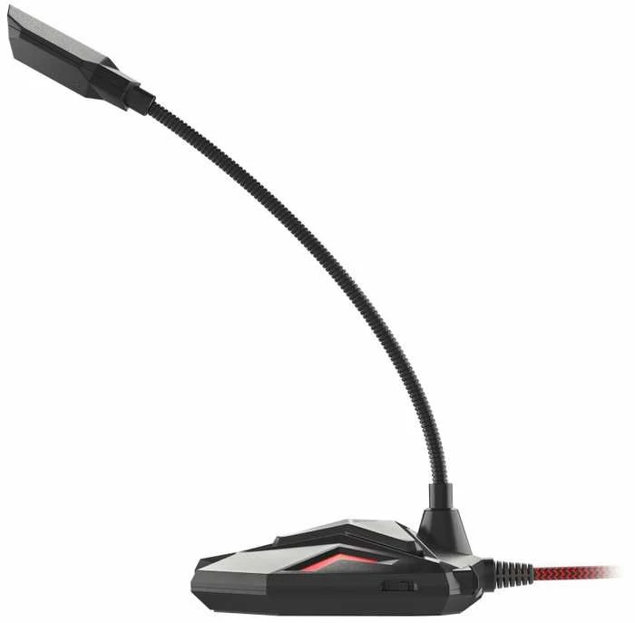 Natec Genesis | Gaming microphone | Radium 100 | Juodas ir raudona | USB 2.0