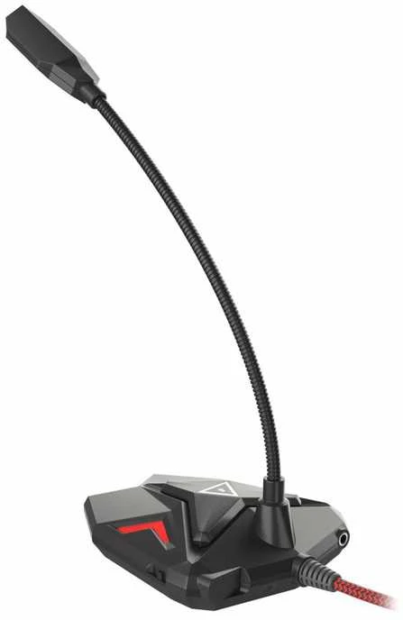 Natec Genesis | Gaming microphone | Radium 100 | Juodas ir raudona | USB 2.0