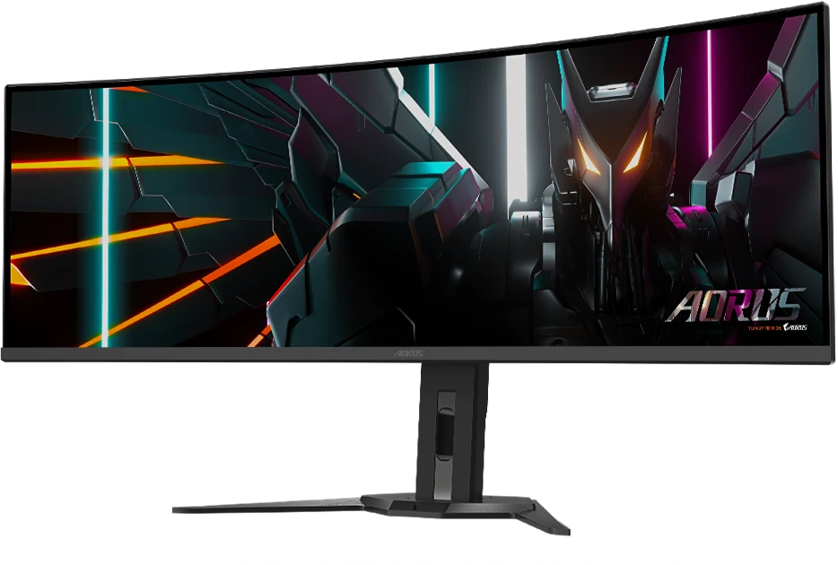 Monitorius Gigabyte | CO49DQ | 49 " | OLED | DQHD | 32:9 | 144 Hz | 3 ms | 5120 x 1440 pikselių | 250 cd/m² | HDMI jungtys quantity 2 x HDMI 2.1 | Juodas | Garantija 36 mėn.