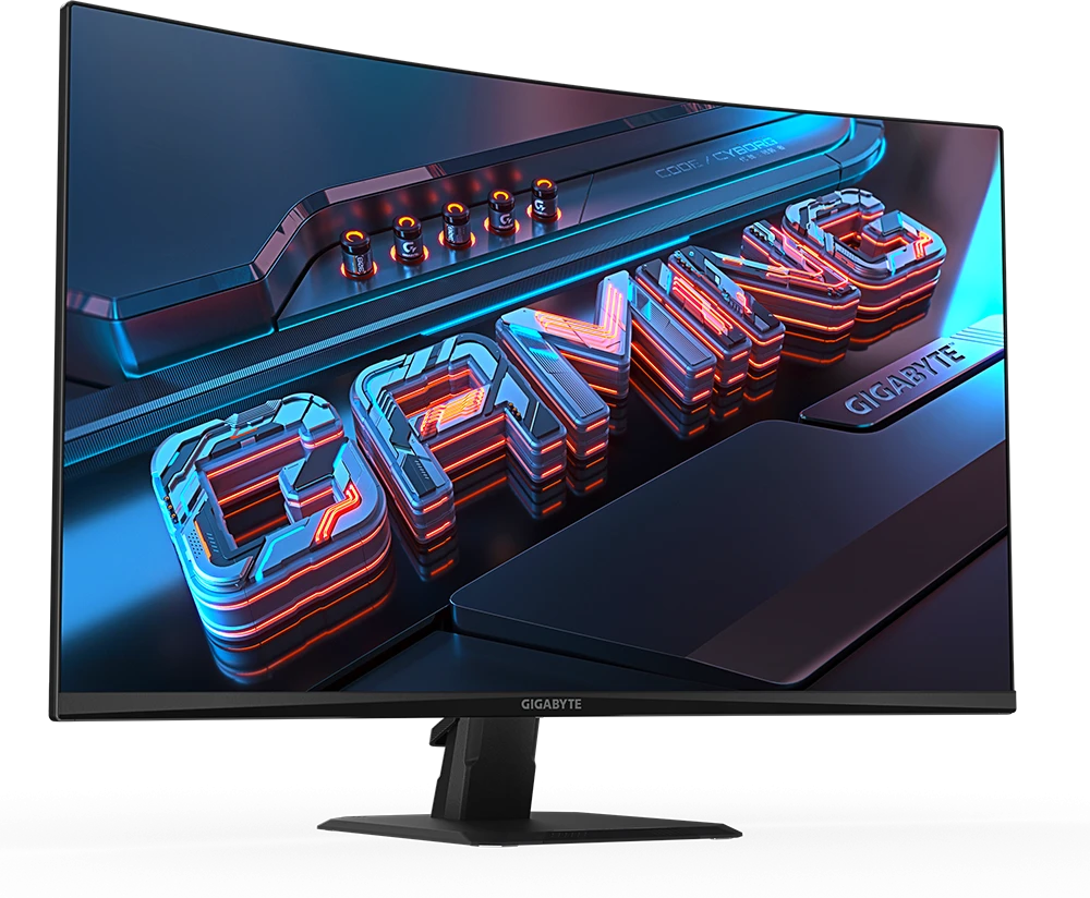 Gigabyte | Gaming Monitorius | GS32QC EU | 31.5 " | VA | 170 Hz | 1 ms | 2560 x 1400 pikselių | 300 cd/m² | HDMI jungtys quantity 2