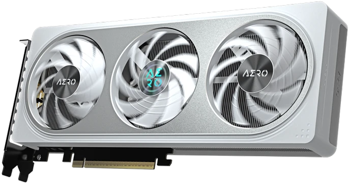GIGABYTE GeForce RTX 5060 Ti AERO OC 16G Grafikos plokštė