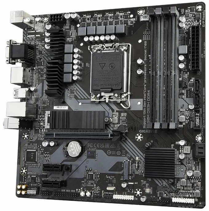 Pagrindinė plokštė „Gigabyte B760M D3HP DDR4“ | Procesorių šeima „Intel“ | Procesoriaus lizdas LGA1700 | DDR4 | Palaikomos standžiojo disko sąsajos M.2, SATA | SATA jungčių skaičius: 4