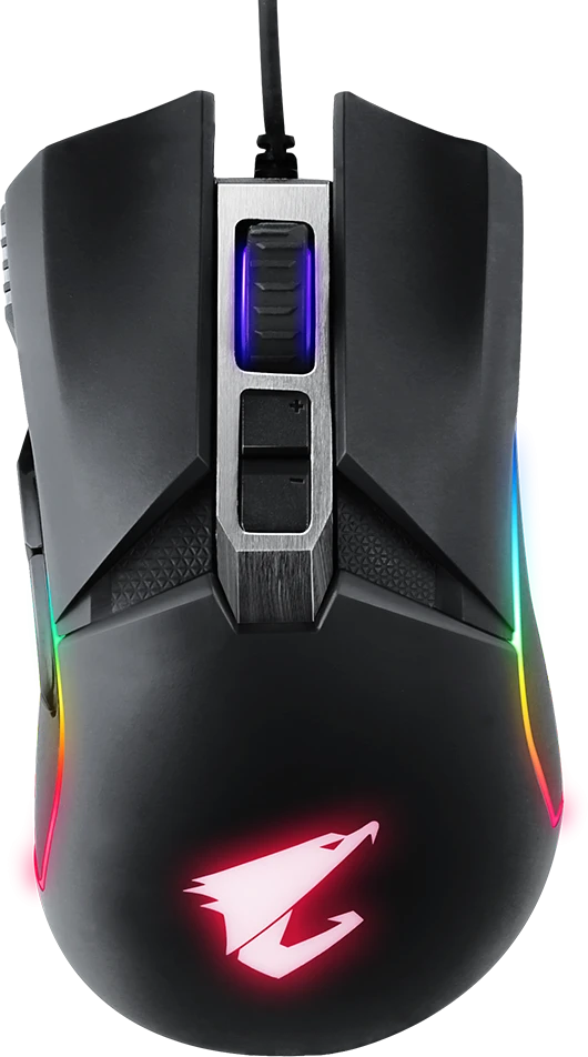 Gigabyte Pelė žaidimams AORUS M5, Juodas