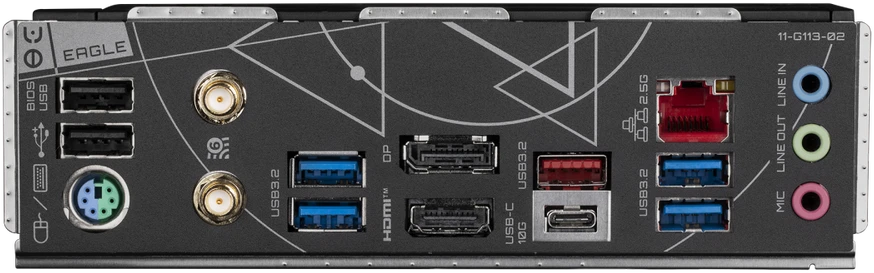 Pagrindinė plokštė GIGABYTE Z790 EAGLE AX